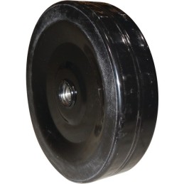 ROUE TOLE 400X100 PLATE LISSE SUR ROULEMENT