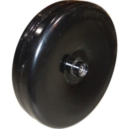 ROUE TOLE 500X120 PLATE LISSE SUR ROULEMENT