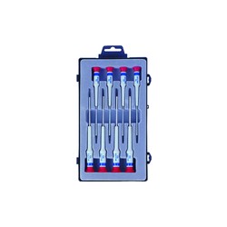 Jeu de tournevis de précision à fente - 8 pièces