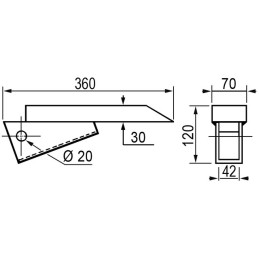 SOC DE DECOMPACTEUR TYPE AGRIC-RAU
