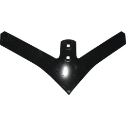 SOC TRIANGULAIRE 500X6MM EA45 2 TROUS