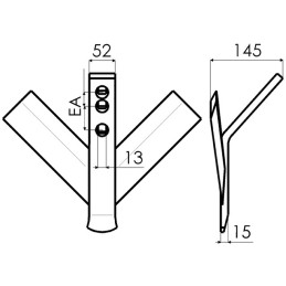 SOC VIGNE MECANO SOUDE 350 P50/75 BR EGALES