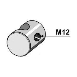 BRIDE DE PRESSION POUR RESSORT DE BINEUSE