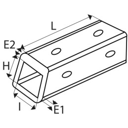 GOGUE VIGNE INTERIEUR 51,5X51,5 LG 130 EP 14X15