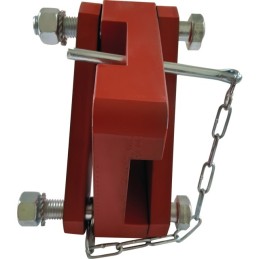 BRIDE VITICOLE 90 DEGRES 55x60 MM TYPE GARD BOISSELET FERRAND