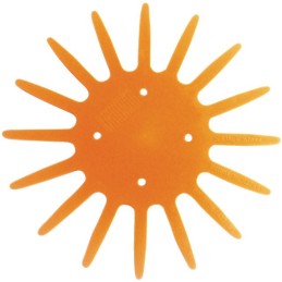 DISQUE BINEUR ORANGE 370MM SOUPLE KRESS