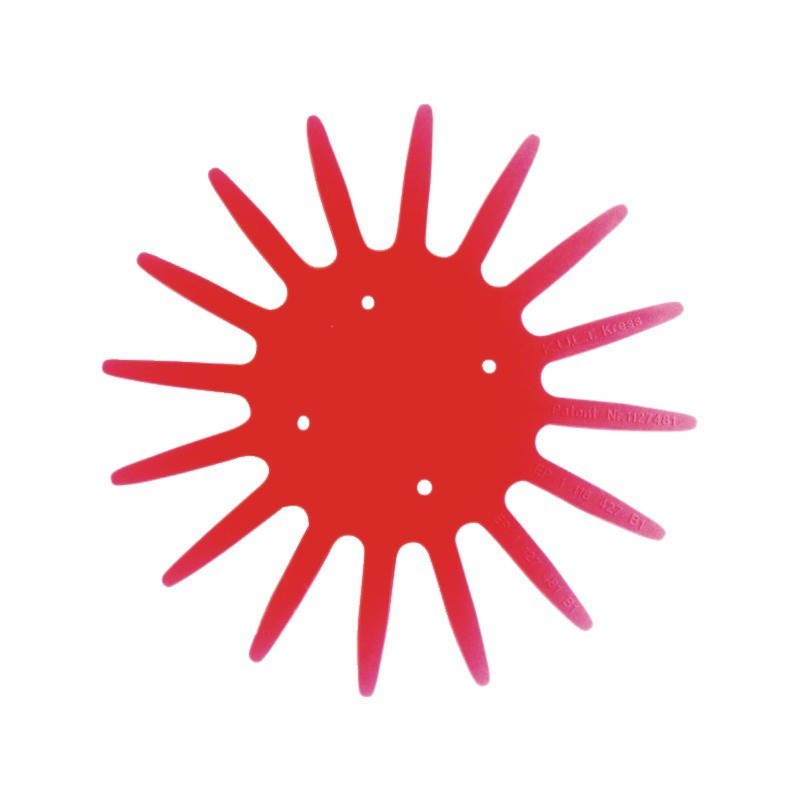 DISQUE BINEUR ROUGE 370MM RIGIDE KRESS