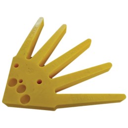 QUART DISQUE BINEUR JAUNE 540MM MEDIUM KRESS