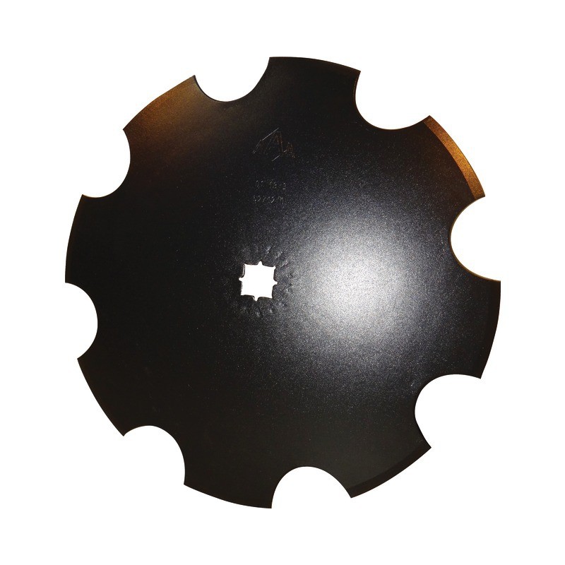 DISQUE CRENELE Ø410X3 TROU CARRE 23 OU 26