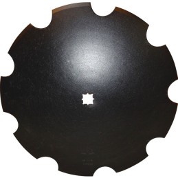 DISQUE CRENELE Ø510X4 TROU CARRE 26 OU 31