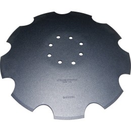 DISQUE CRENELE FOND PLAT Ø460X4 8 TROUS TYPE AMAZONE AGRI-POWER