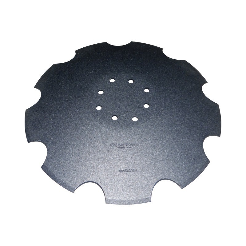 DISQUE CRENELE FOND PLAT Ø460X4 8 TROUS TYPE AMAZONE AGRI-POWER