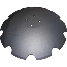 DISQUE CRENELE Ø580X5 4 TROUS TYPE POTTINGER AGRI-POWER