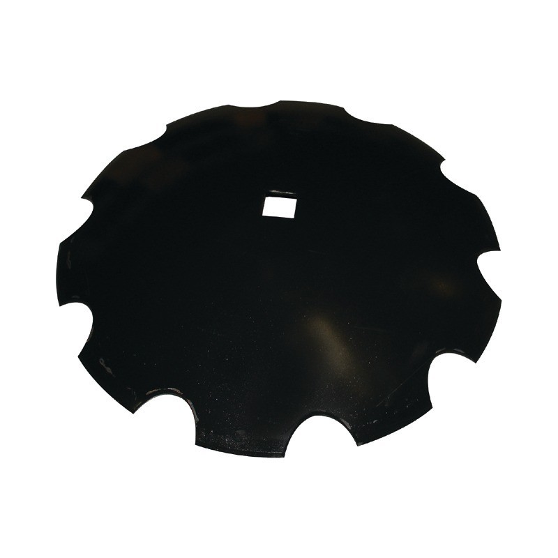 DISQUE CRENELE 460X3 TROU CARRE 26 AGRIPOWER  TYPE BOISSELET