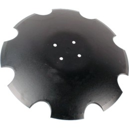 DISQUE CRENELE 510X5 4 TROUS EA105 TYPE LEMKEN