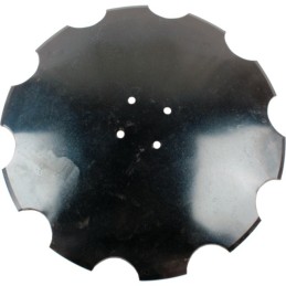 DISQUE CRENELE 565X5 4 TROUS TYPE QUIVOGNE