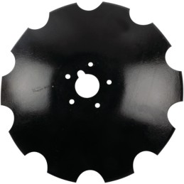 DISQUE CRENELE Ø560x5 5 TROUS TYPE TULIP