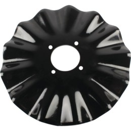 DISQUE DE SEMOIR ONDULE Ø 460X2,5 4 TROUS TYPE HORSCH