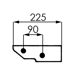 CONTRE SEP AVANT DROIT TYPE KUHN 279028