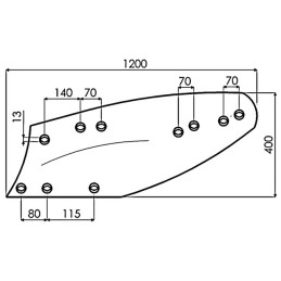 VERSOIR DROIT H67A P03023657D AD.NAUD