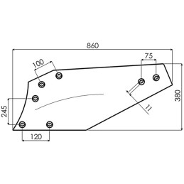 VERSOIR G. 14" CYL. C14S P173403 AD.G&B