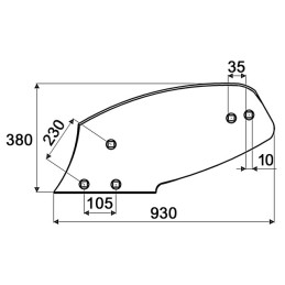 VERSOIR GAUCHE 187G AD.DEMBLON