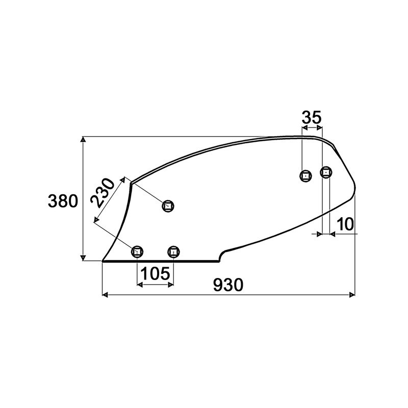 VERSOIR GAUCHE 187G AD.DEMBLON