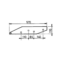 CONTRE SEP ARRIERE DROIT LPF ORIGINE FENET 015511204