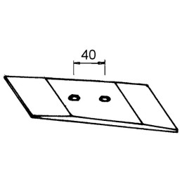 POINTE DROITE REVERSIBLE TYPE IHF 1867673