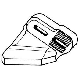 TALON DROIT REGLABLE TYPE IHF 735206