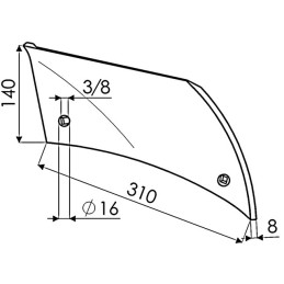 ETRAVE GAUCHE TRIPLEX TYPE IHF 737190