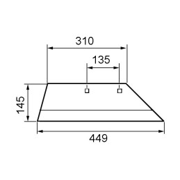 SOC A POINTE DROIT 16 POUCES TYPE LEMKEN 3352130