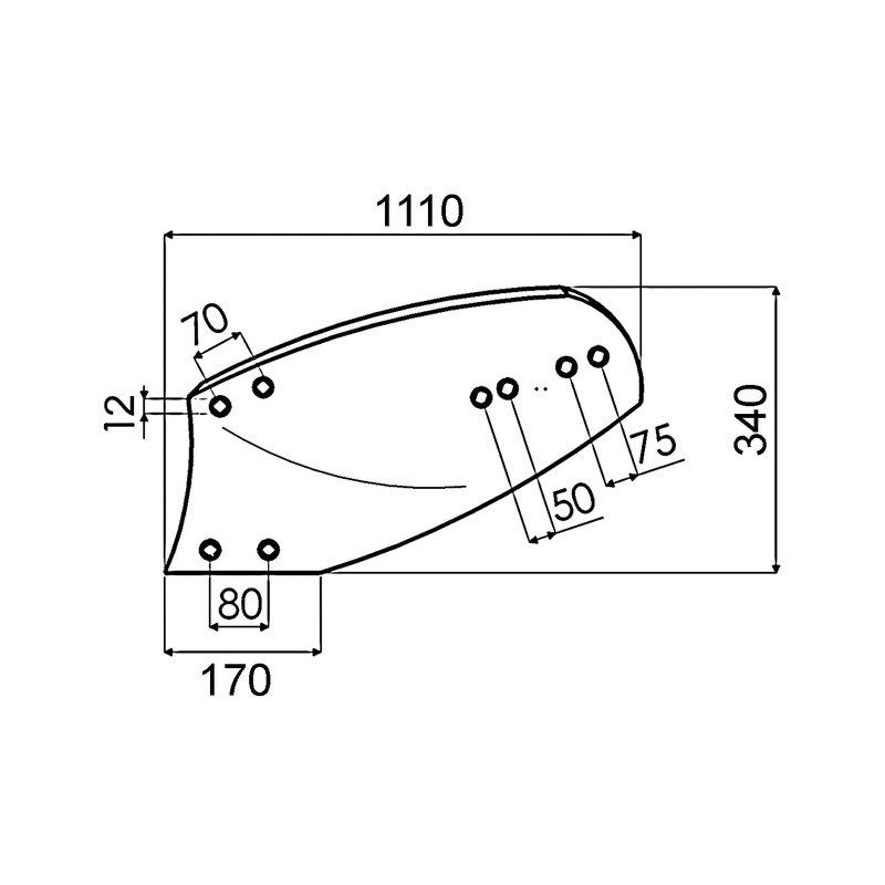 VERSOIR DROIT BORE CORPS XL  B94594 AD.OVERUM