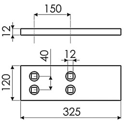 CONTRE SEP REVERSIBLE TYPE RABE 27510306