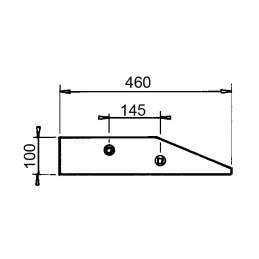 CONTRE SEP REVERSIBLE COURT TYPE RABE 27011500