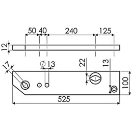 CONTRE SEP ARRIERE GAUCHE TYPE ÖVERUM 85197