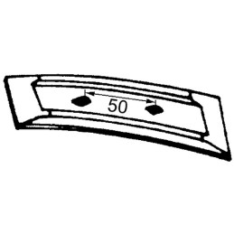 POINTE DROITE REVERSIBLE TYPE VOGEL & NOOT PK001101