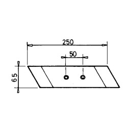 POINTE GAUCHE REVERSIBLE TYPE VOGEL & NOOT PK801102