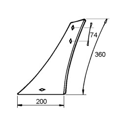 ETRAVE GAUCHE TYPE VOGEL & NOOTPK800601