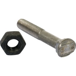 BOULON TETE FRAISEE OVALE 10X60 10.9 BRUT TYPE KONGSKILDE BOITE DE 25