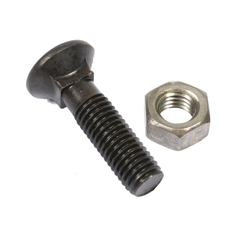 BOULON TETE FRAISEE COLLET CARRE 10X40 8.8 BRUT BOITE DE 25