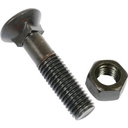 BOULON TETE FRAISEE COLLET CARRE 10X45 8.8 BRUT BOITE DE 25