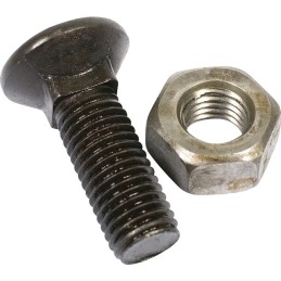 BOULON TETE FRAISEE COLLET CARRE 11X35 8.8 BRUT BOITE DE 25