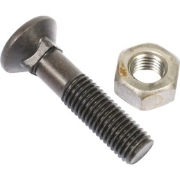 BOULON TETE FRAISEE COLLET CARRE 11X50 8.8 BRUT BOITE DE 25