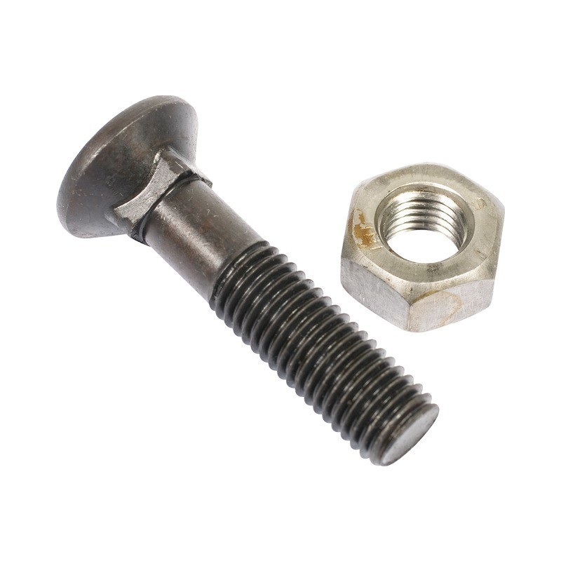 BOULON TETE FRAISEE COLLET CARRE 11X50 8.8 BRUT BOITE DE 25