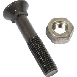 BOULON TETE FRAISEE COLLET CARRE 11X60 8.8 BRUT BOITE DE 25