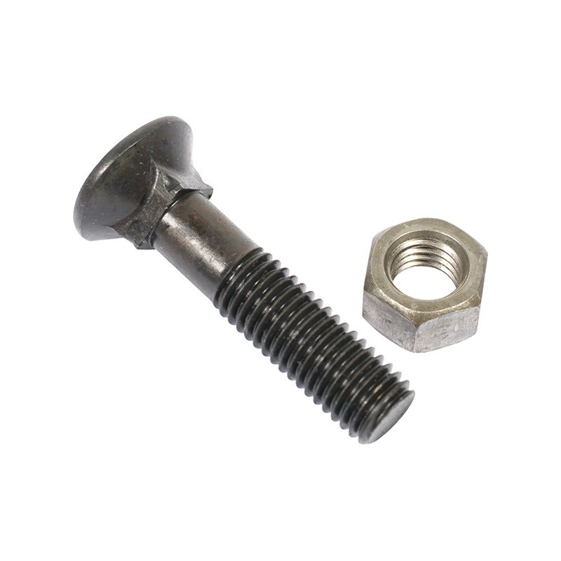 BOULON TETE FRAISEE COLLET CARRE 12X55 8.8 BRUT BOITE DE 25