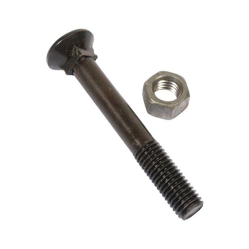 BOULON TETE FRAISEE COLLET CARRE 12X90 8.8 BRUT BOITE DE 25