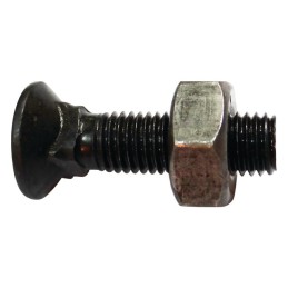 BOULON TETE FRAISEE COLLET CARRE 14X50 12.9 BRUT BOITE DE 25