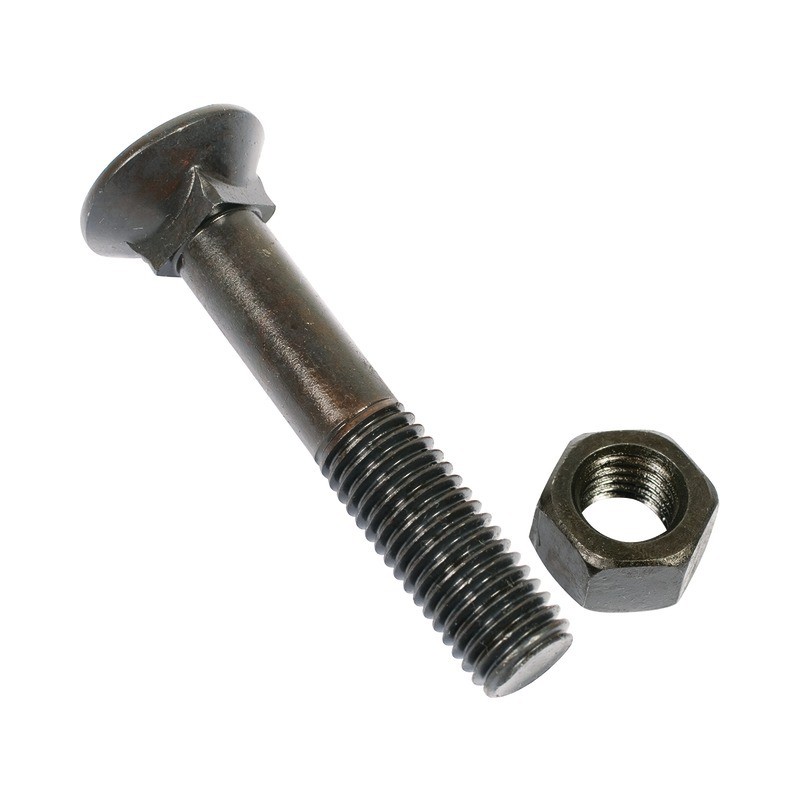 BOULON TETE FRAISEE COLLET CARRE 14X80 12.9 BRUT BOITE DE 25